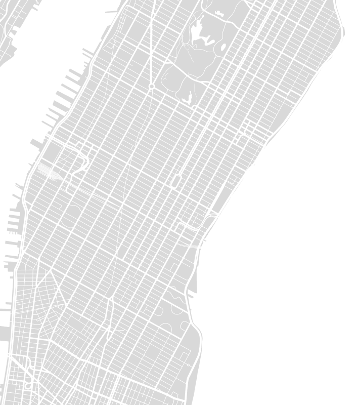 A map of New York city